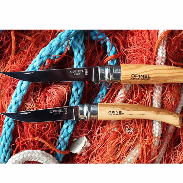Opinel Inox 10 No Ahşap Kutulu Zeytin Saplı Fleto Çakı — 7