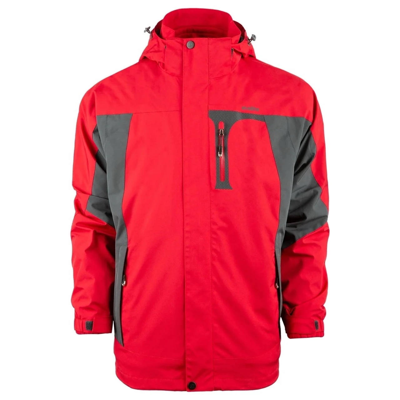 Evolite 3’ü 1 Arada Kışlık Ceket Serisi – Blizzard / Antelope / Triple - Kırmızı-Siyah