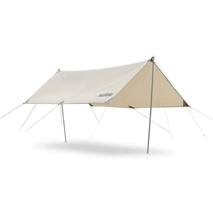 Naturehike Square Glamping 3x4 mt Tarp [Güneş ve Rüzgar Koruma Tentesi] Quicksand Gold — 2