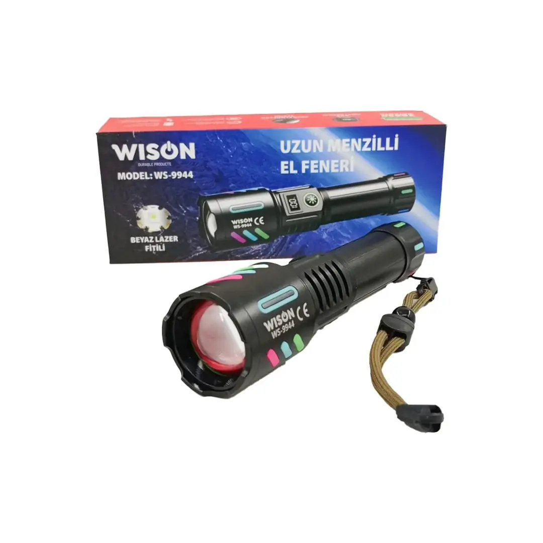 Wison Zoomlu 25w 2500 Lümen Uzun Menzilli El Feneri WS-9944 — 1