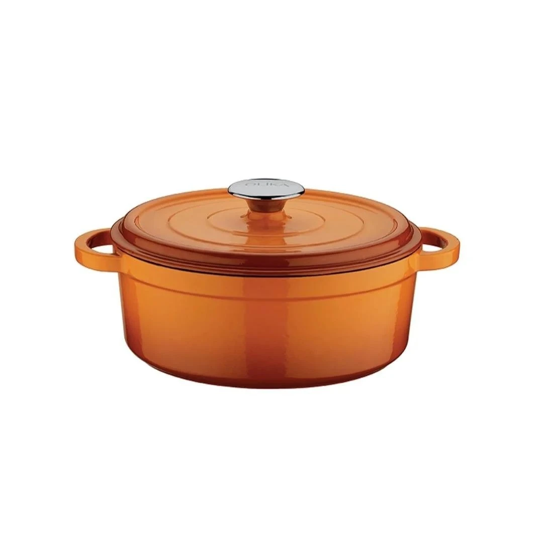 Olika Iron Demir Döküm Derin Tencere 24 cm