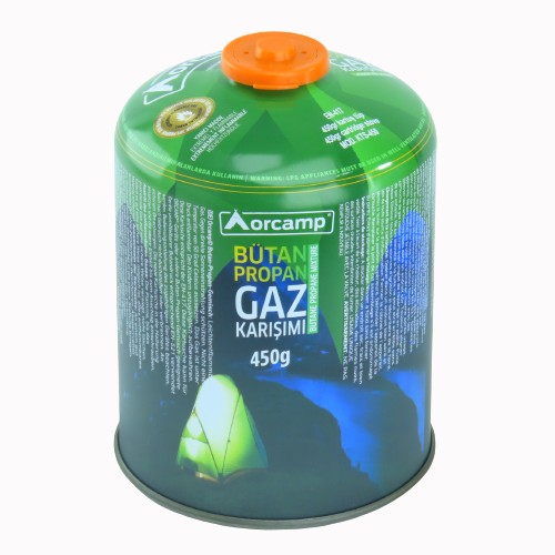 Orcamp 450 Gr Vidalı Gaz Kartuşu