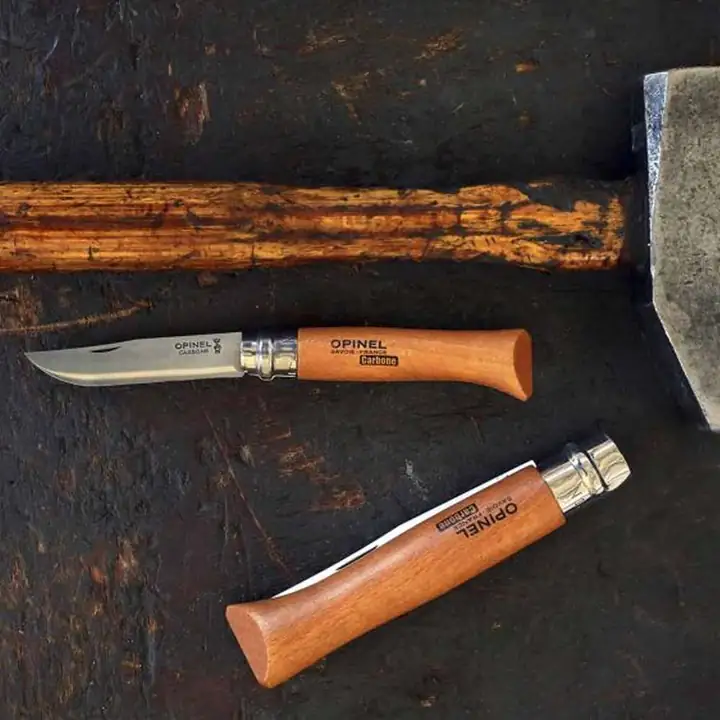 Opinel No 7 Kayın Saplı Karbon Çelik Çakı — 4
