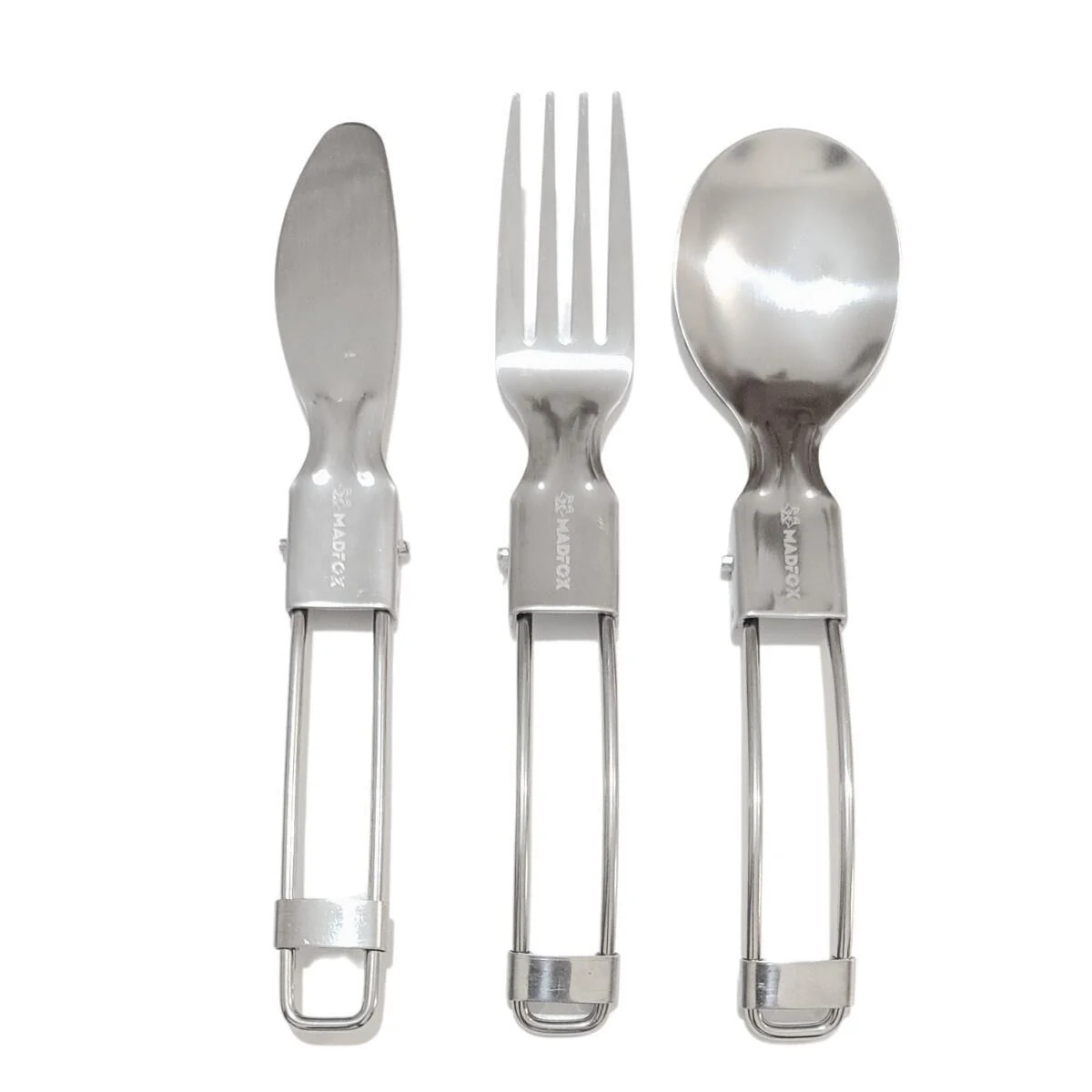 Madfox Heavy Duty 3IN1 Katlanır Çatal Kaşık Bıçak Seti — 2