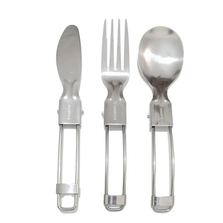 Madfox Heavy Duty 3IN1 Katlanır Çatal Kaşık Bıçak Seti — 2