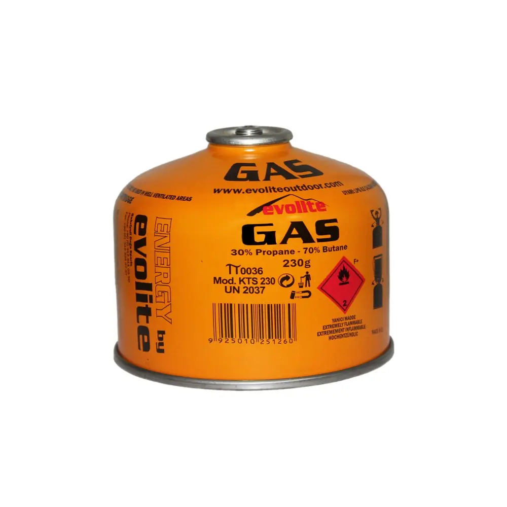 Evolite Butane Propane Vidalı 230 Gr. Ocak Kartuşu — 1