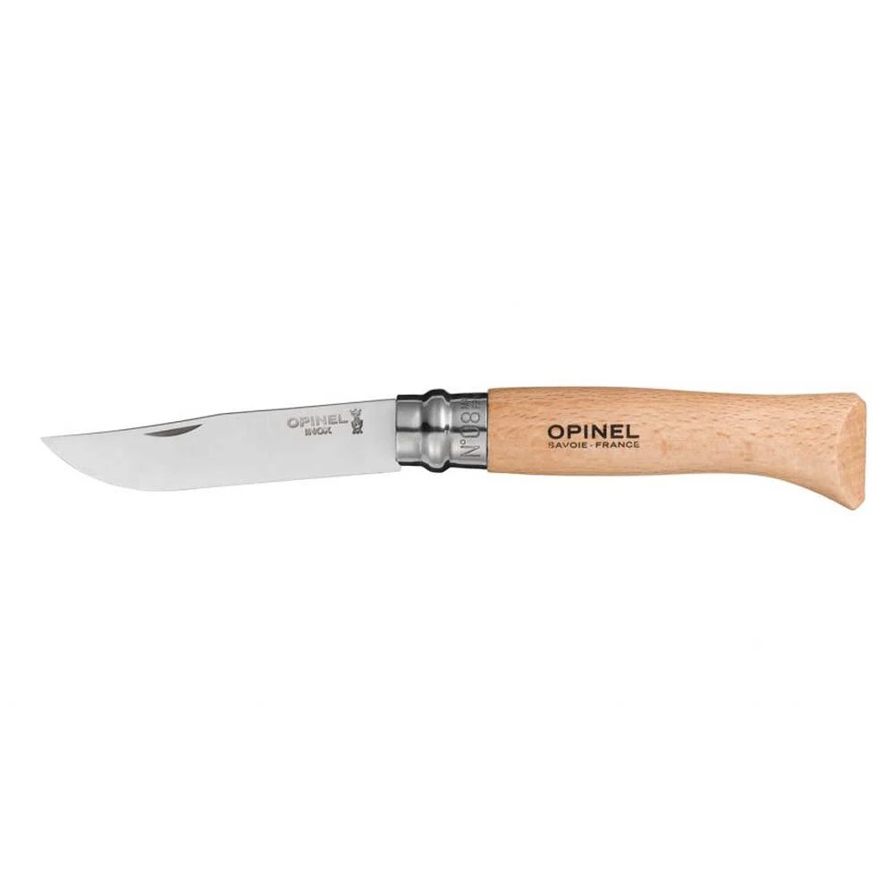 Opinel Inox 8 No Kayın Saplı Paslanmaz Çelik Çakı