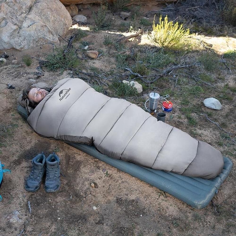 Naturehike Penguin Pamuklu Uyku Tulumu Broad Cold Brown - P300 - P400
