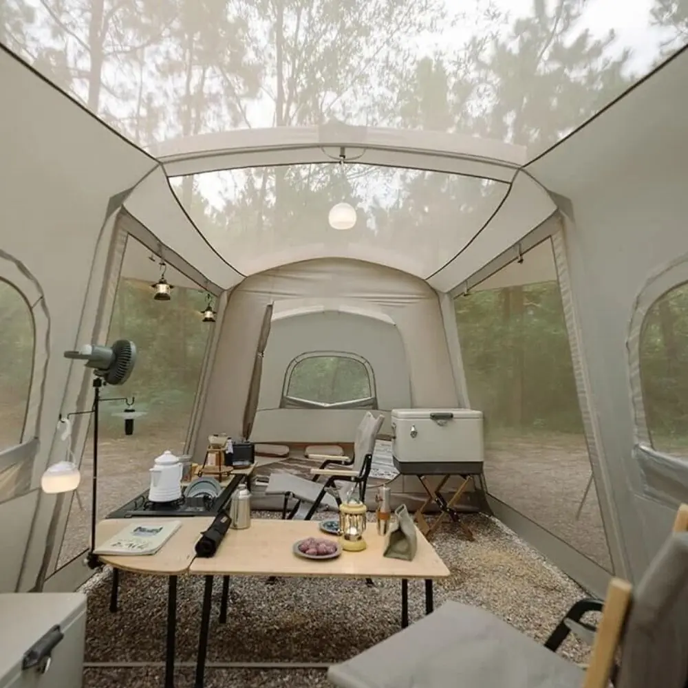 Naturehike Glamping Cloud Vessel 4 Kişilik Hızlı Kurulum Tünel Çadır — 5