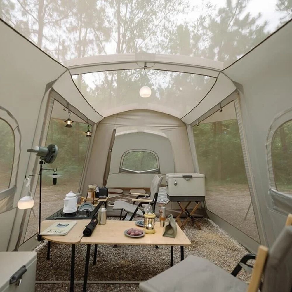 Naturehike Glamping Cloud Vessel 4 Kişilik Hızlı Kurulum Tünel Çadır