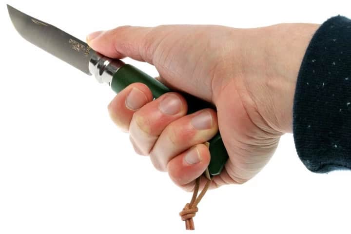 Opinel Inox No 8 Gürgen Saplı Paslanmaz Çelik Çakı (Haki) — 5
