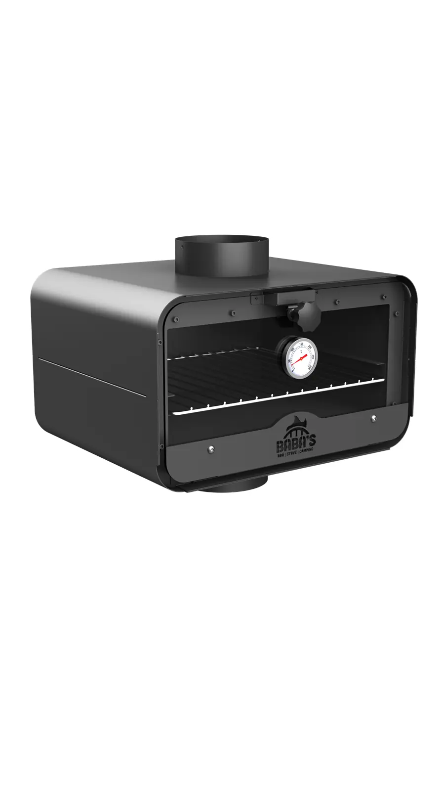 Baba's Stove Baca Fırını 13 cm Termometreli - Fırınsız Sobalar İçin - Ev, Bağ Evi, Köy Evi — 2