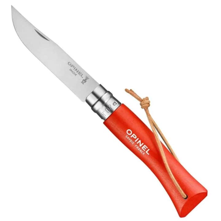 Opinel Inox Trekking 7 No Paslanmaz Çelik Çakı (Turuncu) — 1