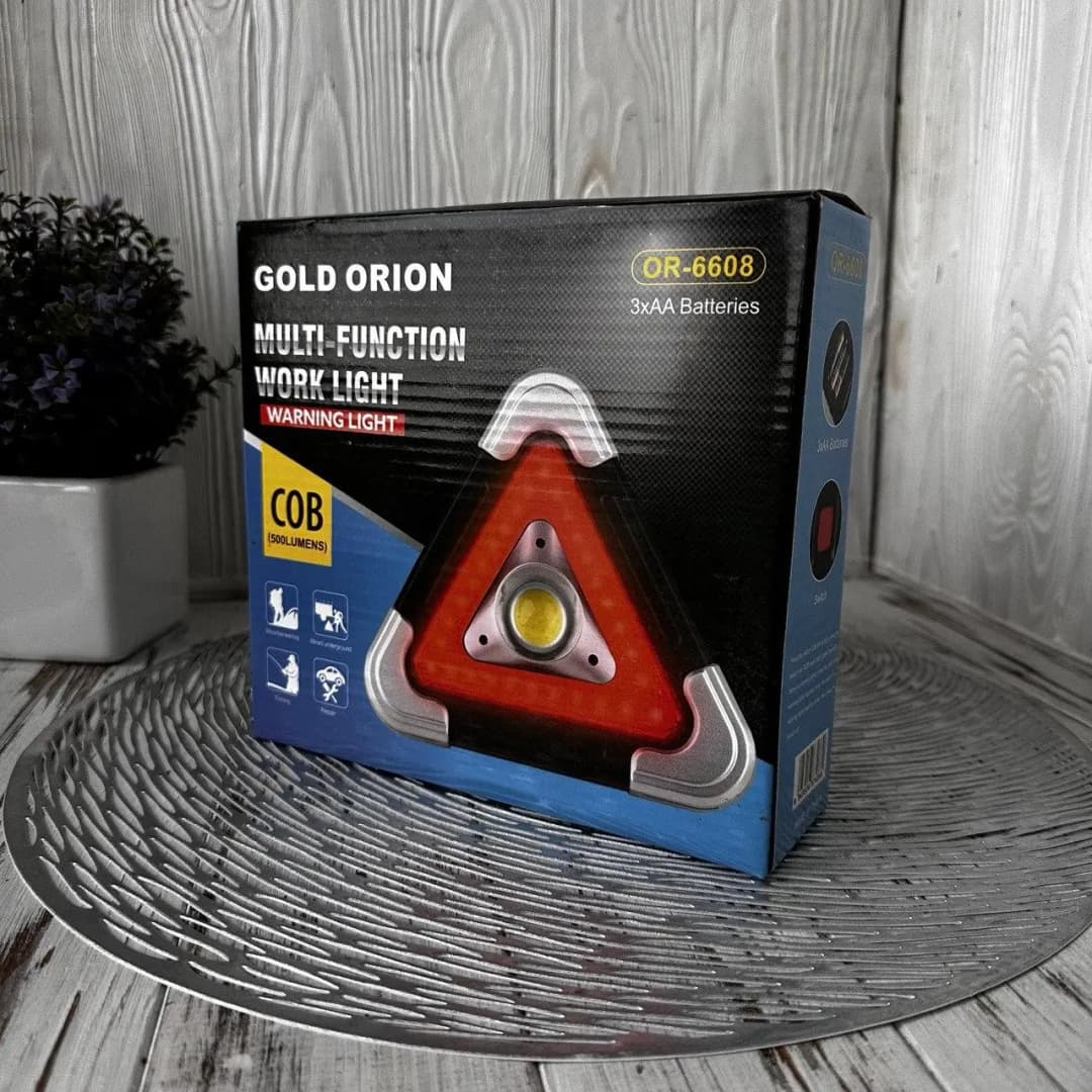 Micron Işıklı Üçgen Reflektör Led Projektör — 5