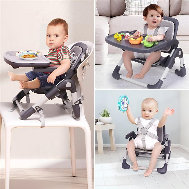 NANNY Portatif Yükseltici Lüks Mama Sandalyesi