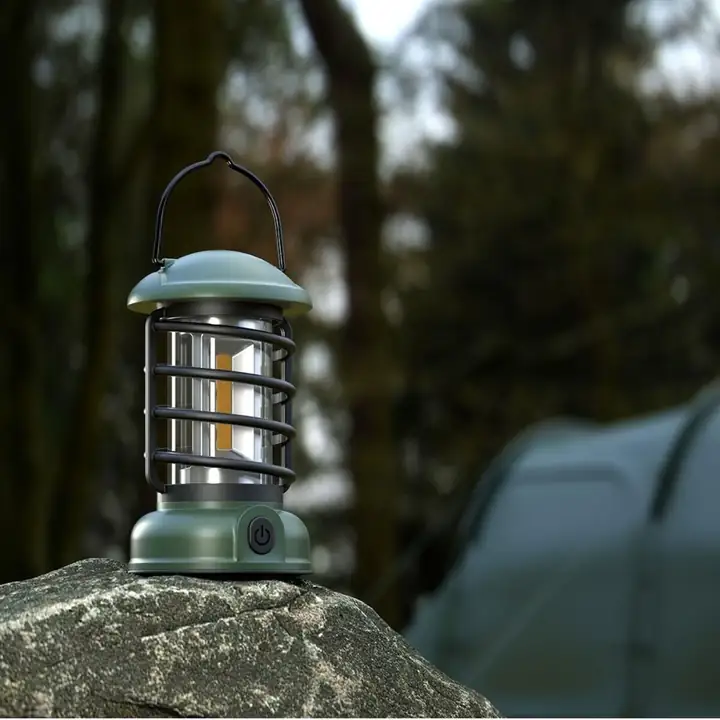 Madfox Vintage Glamping Kamp Lambası 300 Lümen — 7