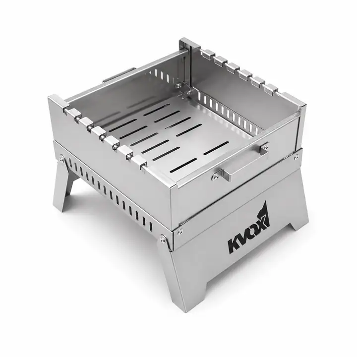 Kvox M1.2 Motosiklet Mangalı %100 Paslanmaz Çelik — 6