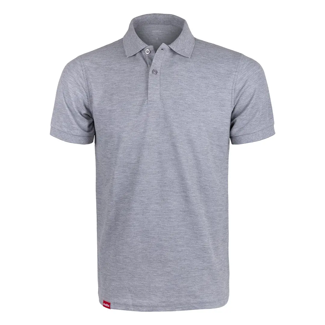 Evolite DeepRaw  Bay Polo T-Shirt - Gri — 1