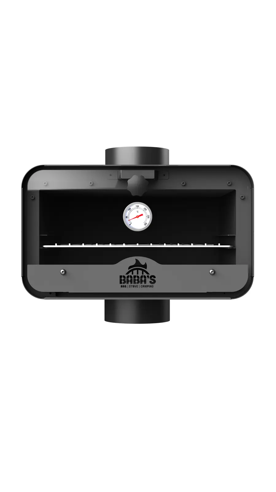 Baba's Stove Baca Fırını 13 cm Termometreli - Fırınsız Sobalar İçin - Ev, Bağ Evi, Köy Evi — 1