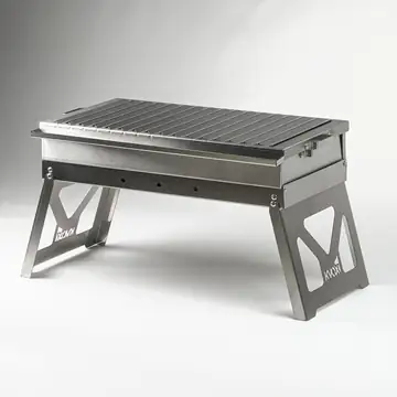 Kvox M1.3 Alev Yapmayan Katlanabilir Inox Mangal
