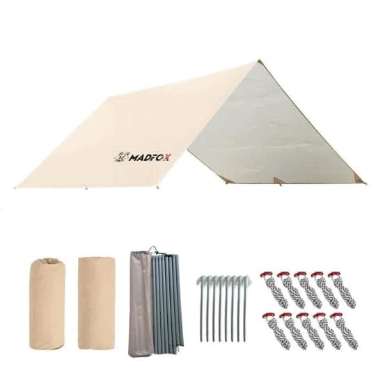 Madfox Oem Tarp 4X3 Mt [ Güneş Ve Rüzgar Koruma Brandası ]