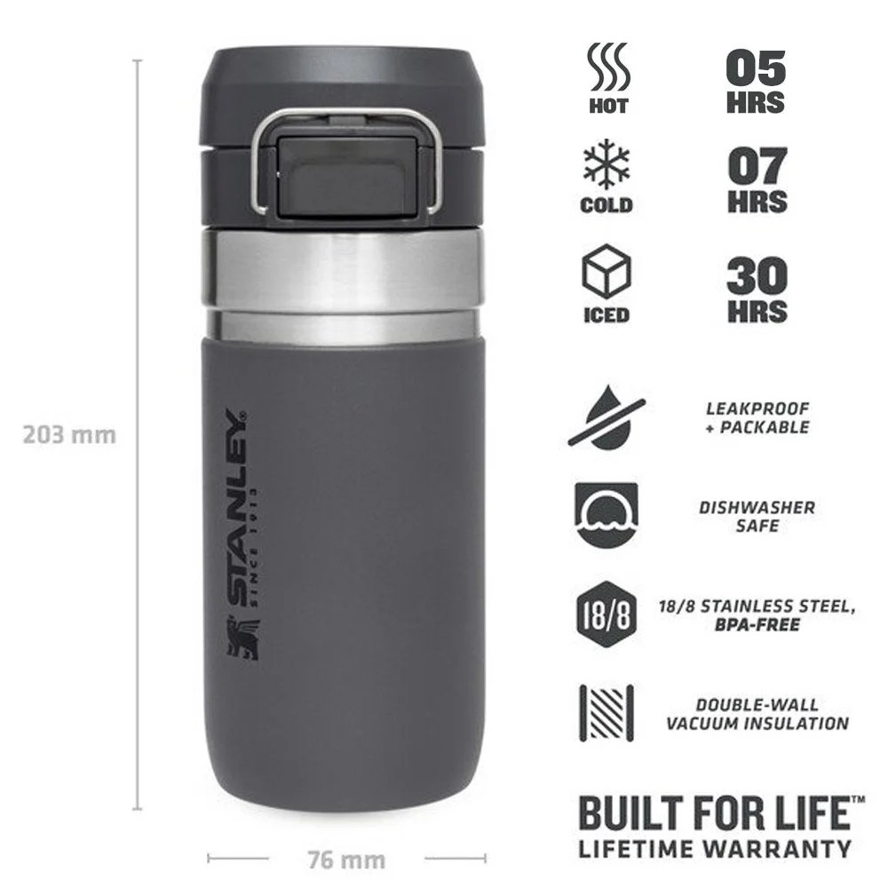 Stanley The Quick-Flip Water Bottle .47L  - Füme