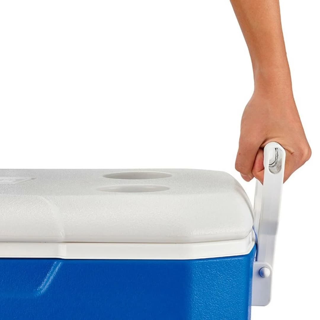 Coleman Poly-Lite 48 QT Taşınabilir Soğutucu Buzluk 45.7 Lt - Mavi/Beyaz — 5
