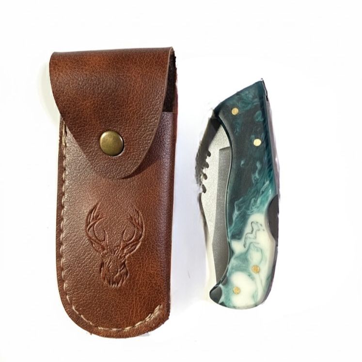 Zeytin Epoksi Kabzalı, Kilitli Çakı 219-220