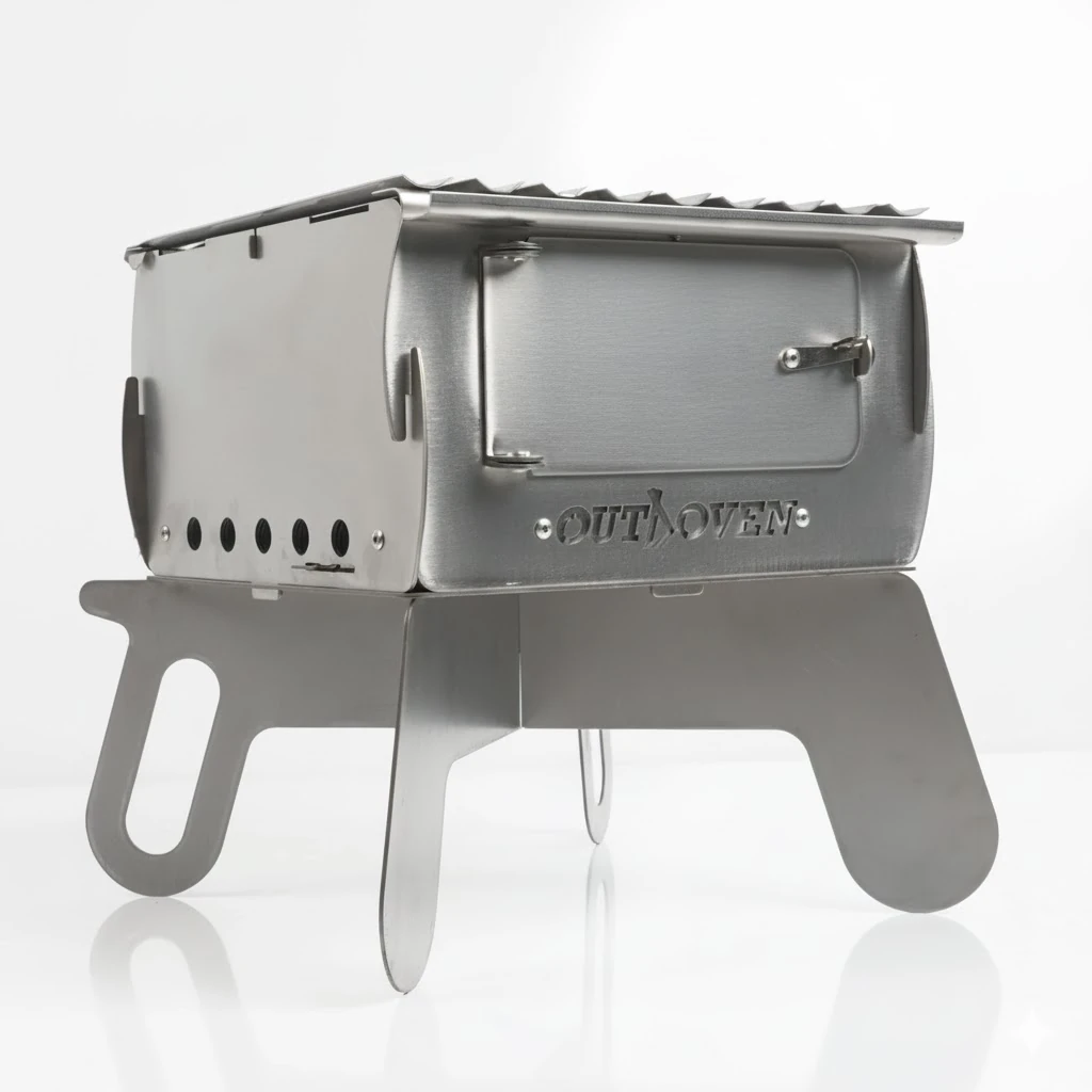 Outdoven X4 | Paslanmaz Çelik Premium Ateş Kutusu & Mangal