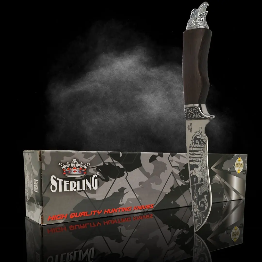 S. STERLING 29 cm Kahverengi Avcı Bıçağı — 3
