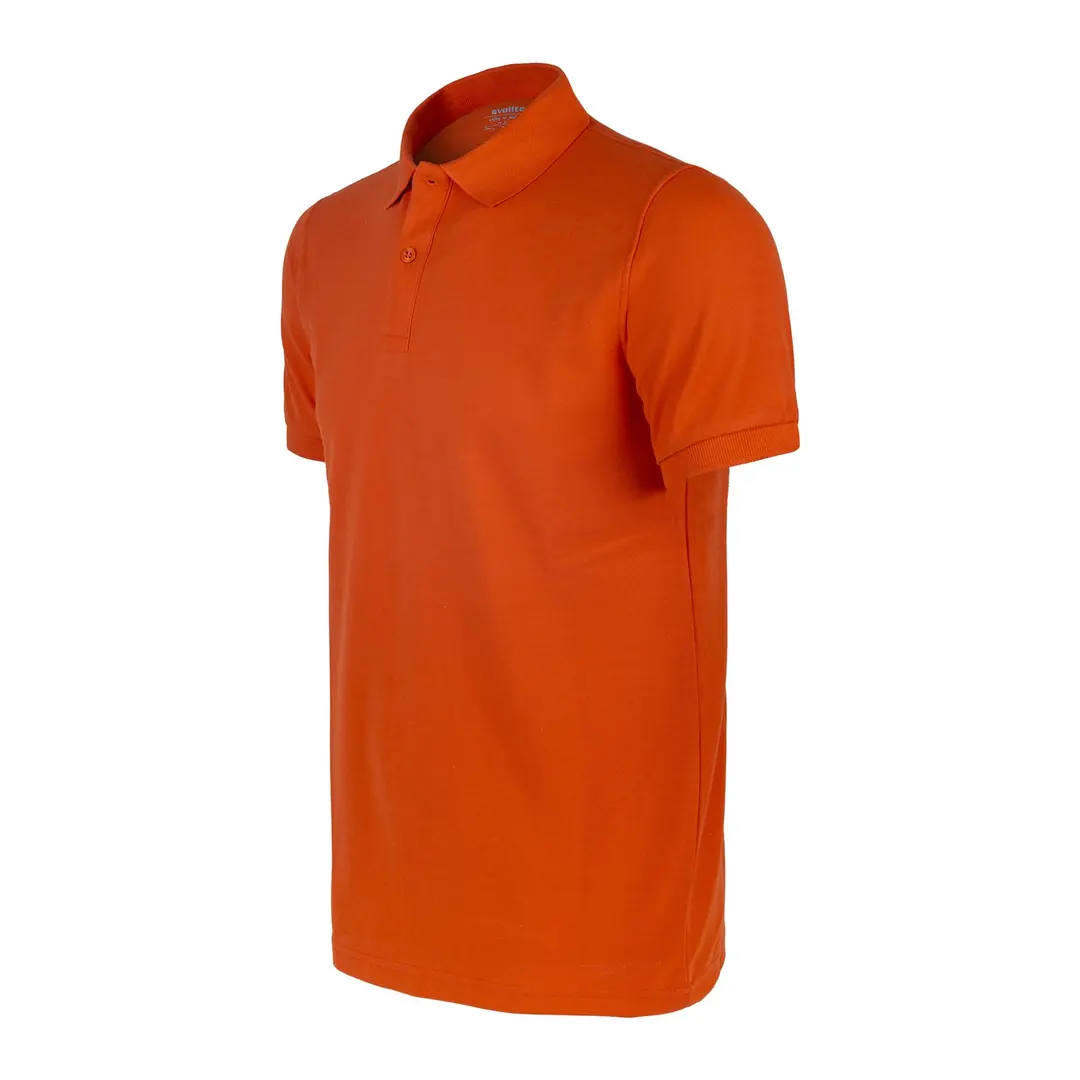 Evolite DeepRaw  Bay Polo T-Shirt - Turuncu — 3
