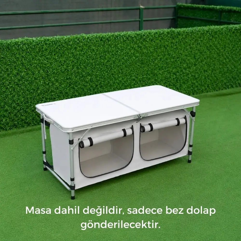 Portatif Masa Altı Bez Dolap & Organizer — 3