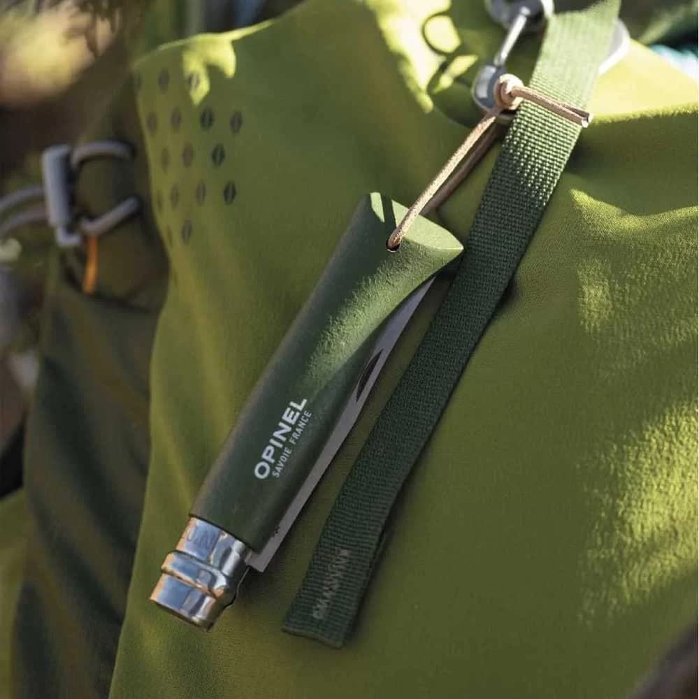 Opinel Inox No 8 Gürgen Saplı Paslanmaz Çelik Çakı (Haki) — 7