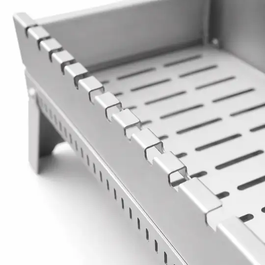 M1.2 Alev Yapmayan Katlanabilir Inox Mangal  - Aile Boyu