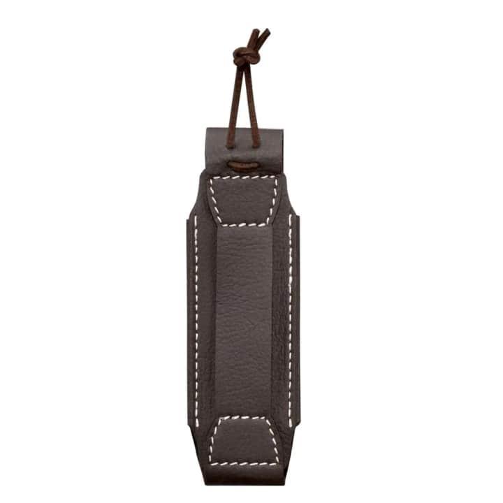 Opinel Inox 8 No Deri Kılıflı Paslanmaz Çakı (Mavi) — 8