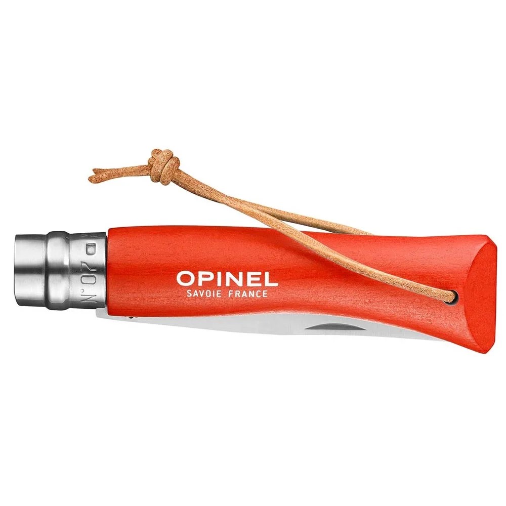 Opinel Inox Trekking 7 No Paslanmaz Çelik Çakı (Turuncu)