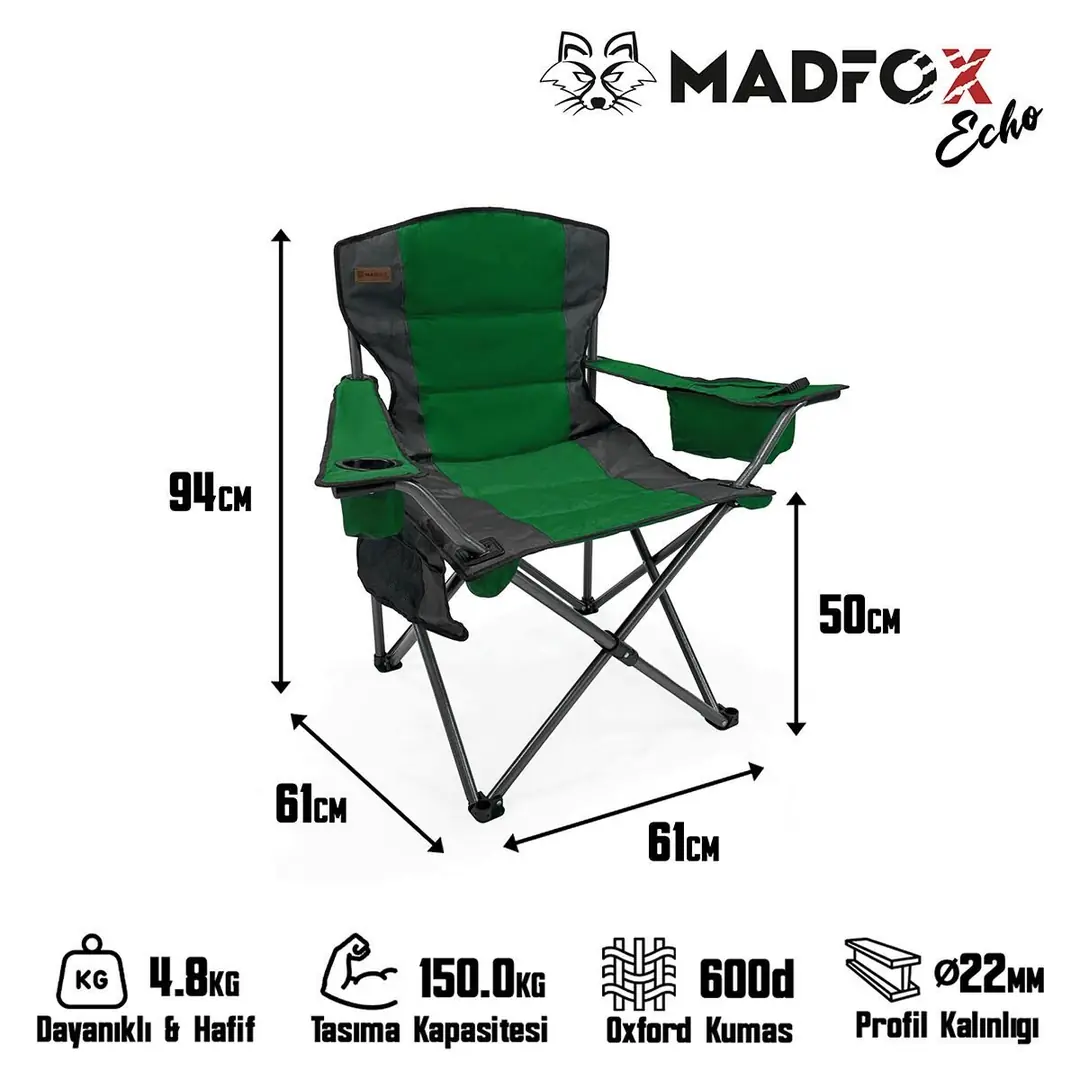 Madfox Echo Katlanır Kamp Sandalyesi — 6