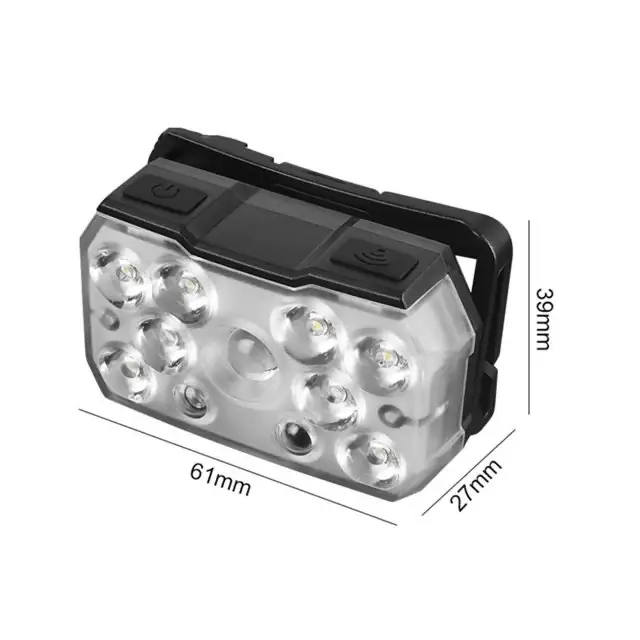 WaveLite Sensörlü Şarjlı LED Kafa Lambası — 3