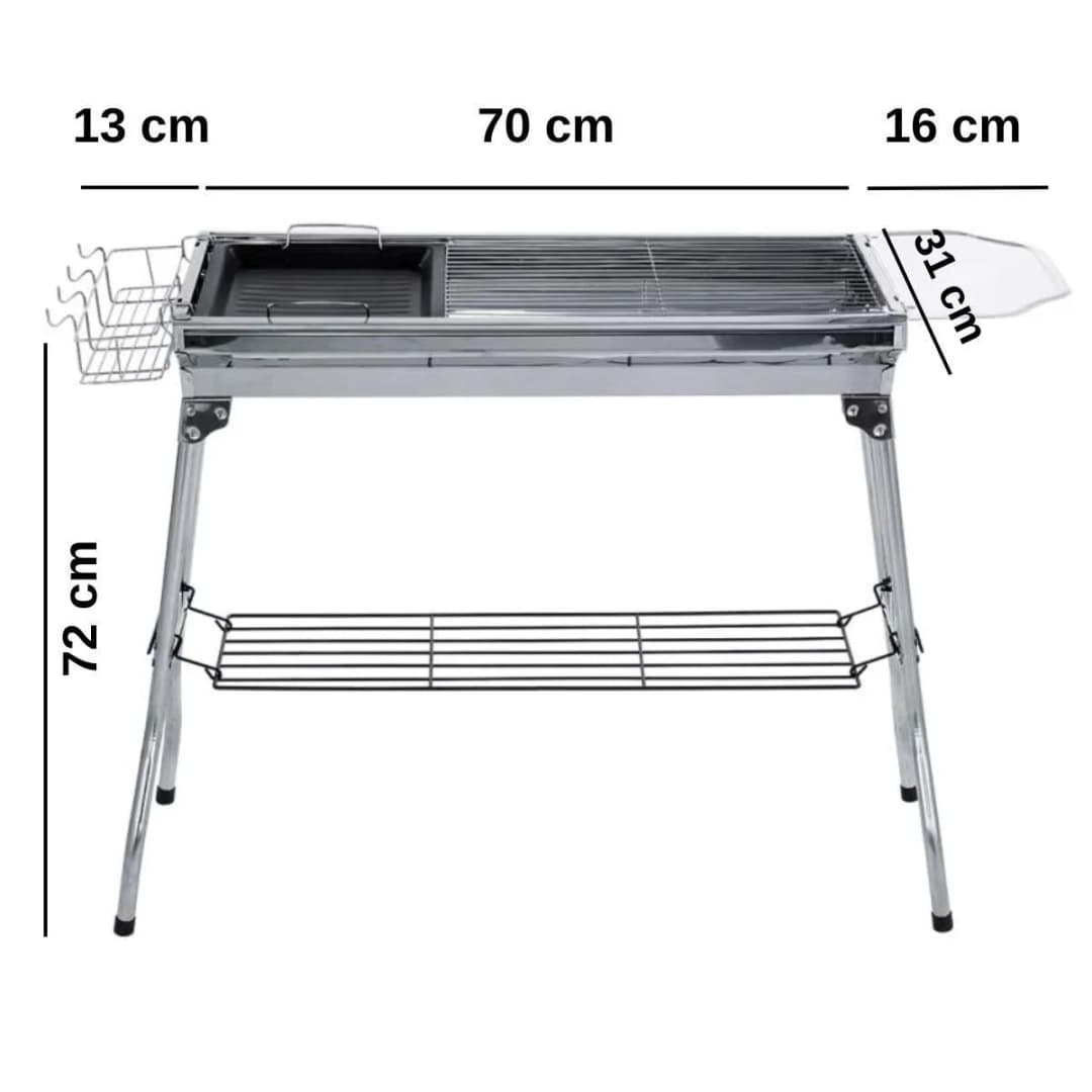 Madfox Grillmate Portatif Katlanır BBQ Mangal — 7