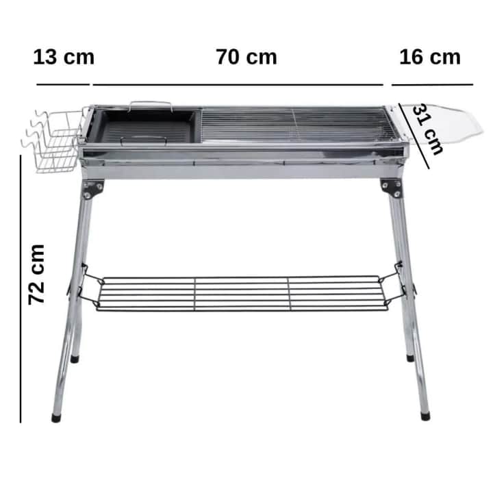 Madfox Grillmate Portatif Katlanır BBQ Mangal — 7