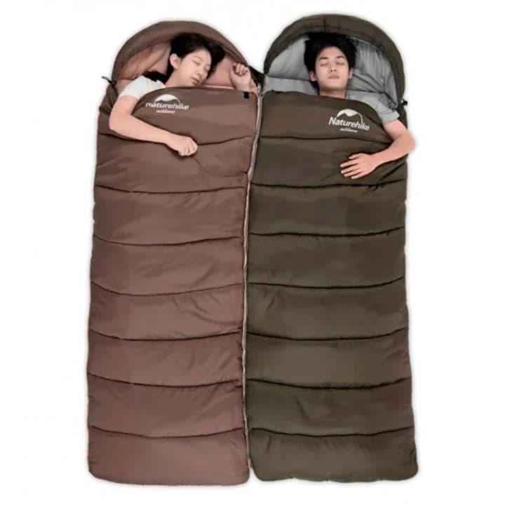 Naturehike U350S Zarf Tarzı Kapüşonlu Uyku Tulumu -17°C — 2
