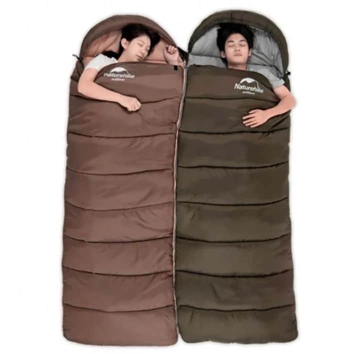 Naturehike U350S Zarf Tarzı Kapüşonlu Uyku Tulumu -17°C — 2