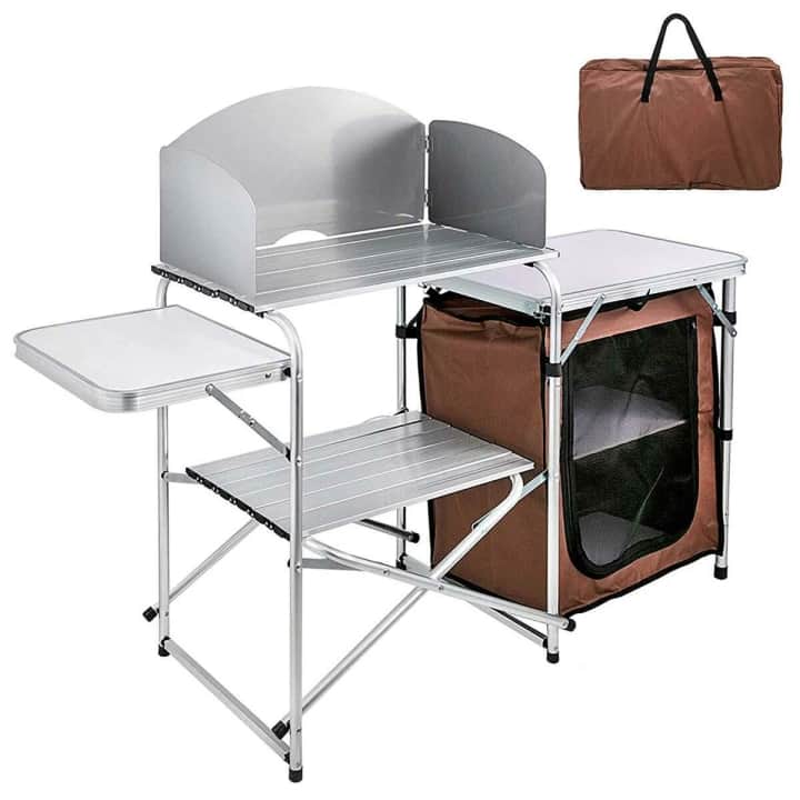 Madfox Luxi Katlanır Portatif Kamp Mutfağı Masası — 4