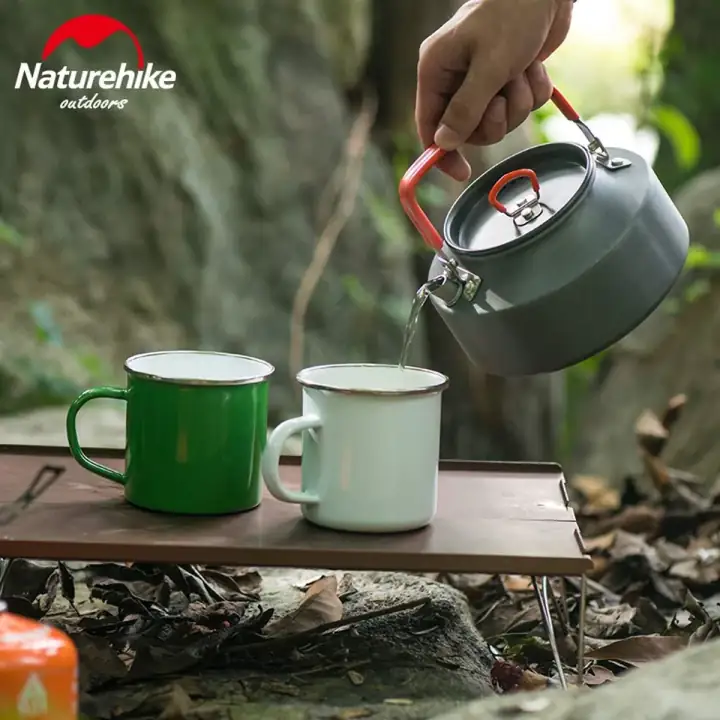 Naturehike Alüminyum Kamp Çaydanlık 1.1 Lt — 8