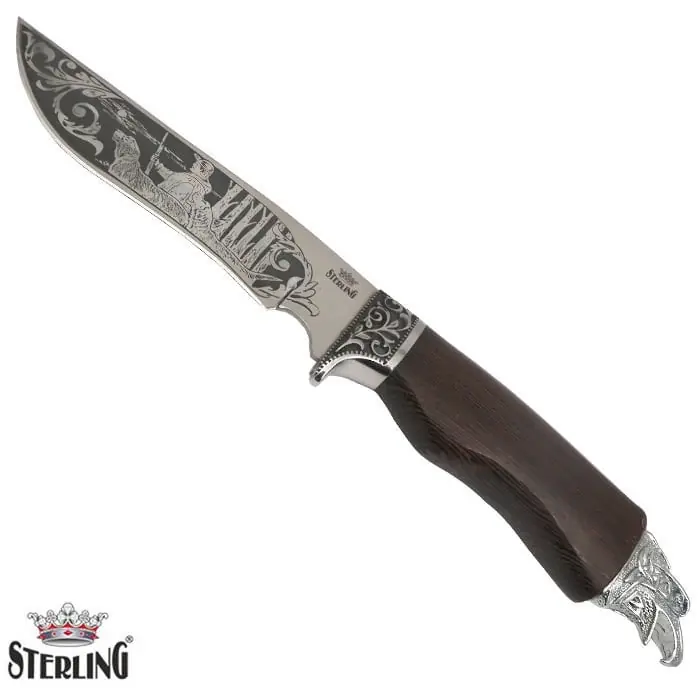 S. STERLING 29 cm Kahverengi Avcı Bıçağı — 1