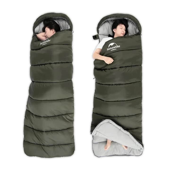 Naturehike U250 Zarf Tarzı Kapüşonlu Uyku Tulumu -10°C — 3