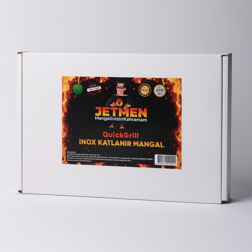 Jetmen Quick Grill Inox Katlanır Mangal
