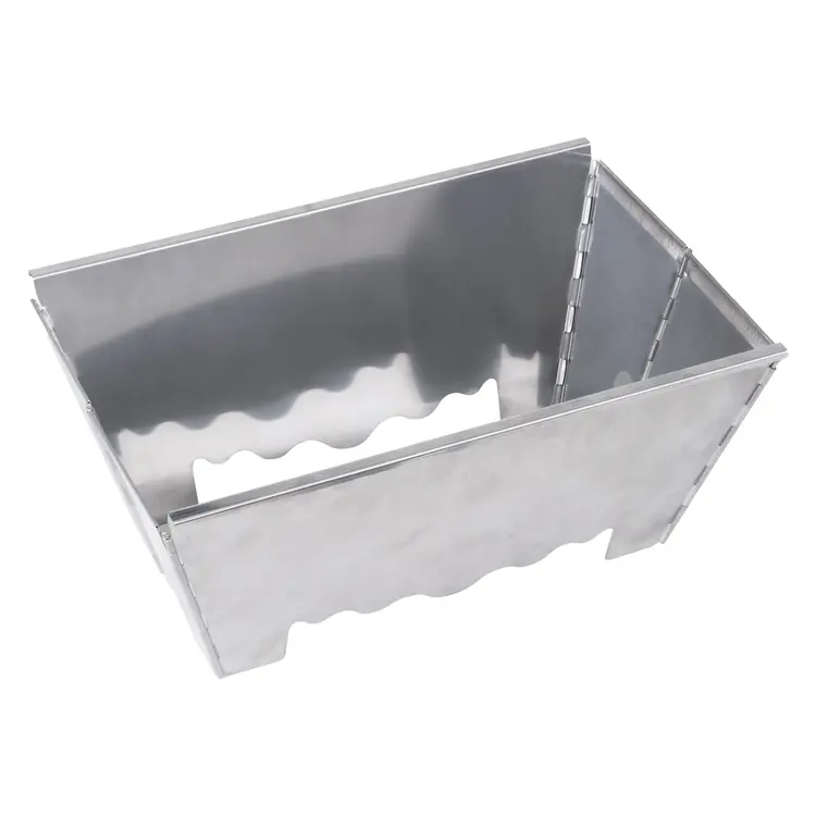 Zugspitzar Artera Metal Çantalı Yağ Oluklu Katlanır Mangal — 4