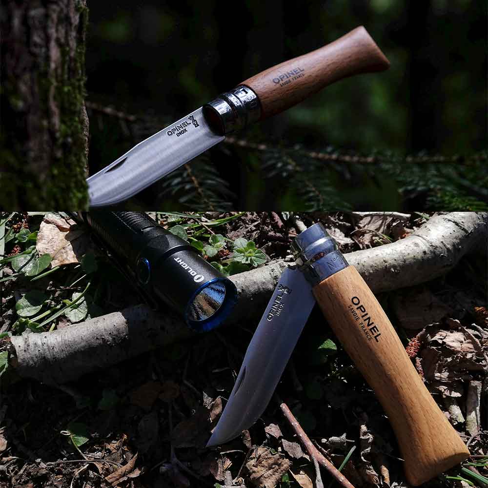 Opinel Inox 9 No Kayın Saplı Paslanmaz Çelik Çakı — 6