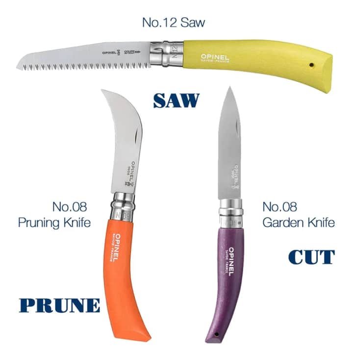 Opinel Inox 3'lü Bahçe Seti — 3